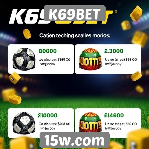 Promoções e bônus atraentes no K69BET